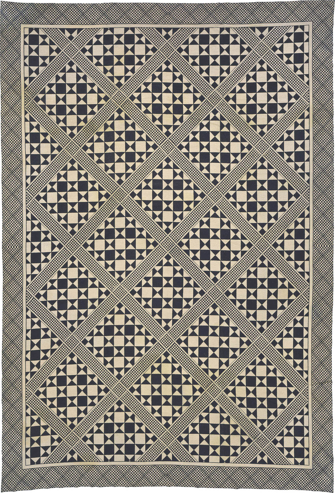 Vintage Arraiolos Rug #2538 | FJ Hakimian Carpet Gallery in New York