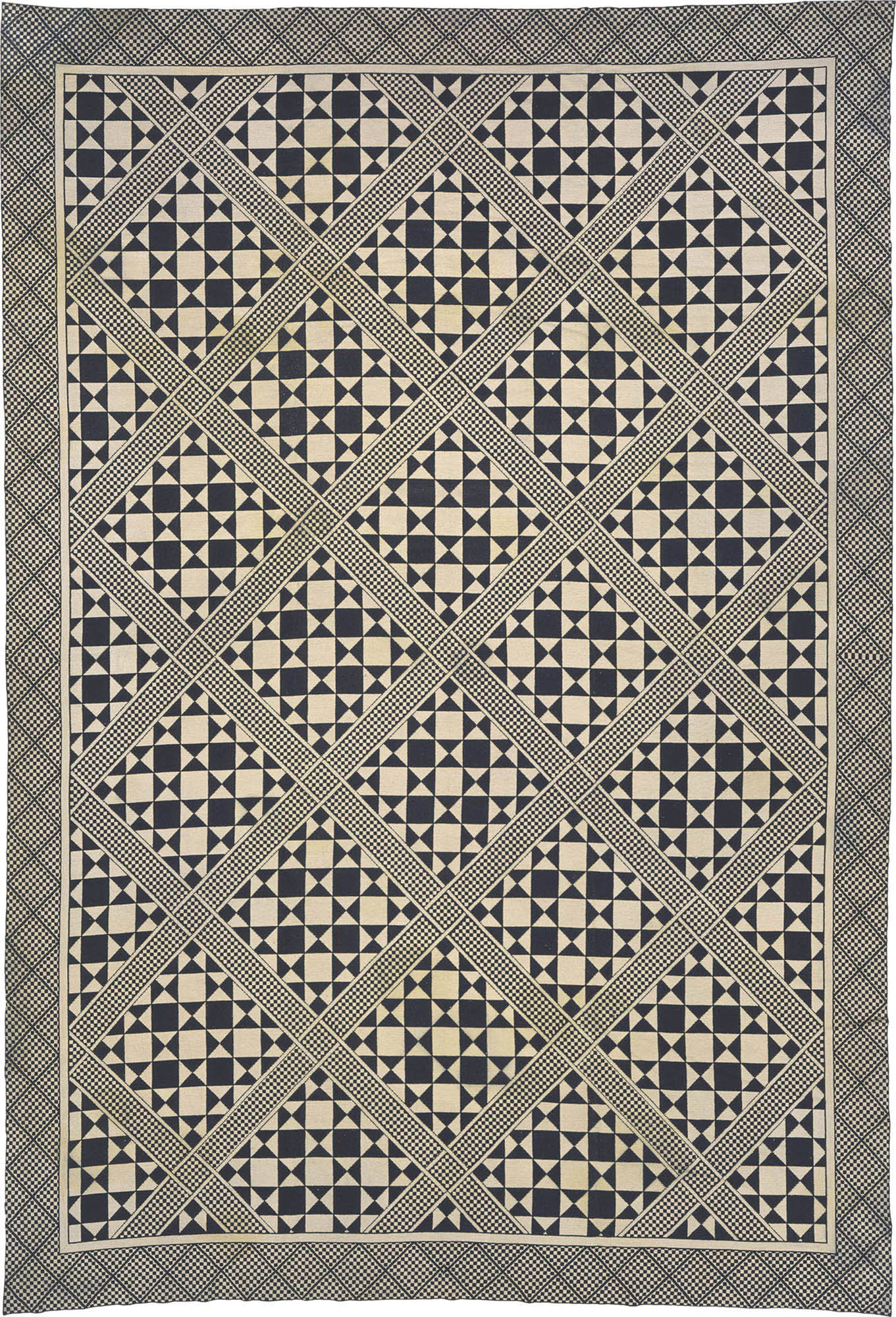Vintage Arraiolos Rug #2538 | FJ Hakimian Carpet Gallery in New York