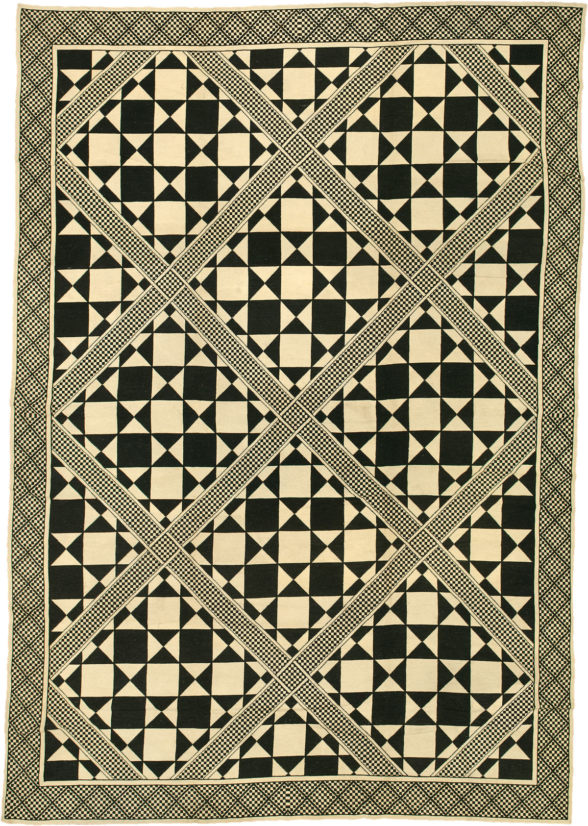 Vintage Arraiolos Rug #2653 | FJ Hakimian Carpet Gallery in New York