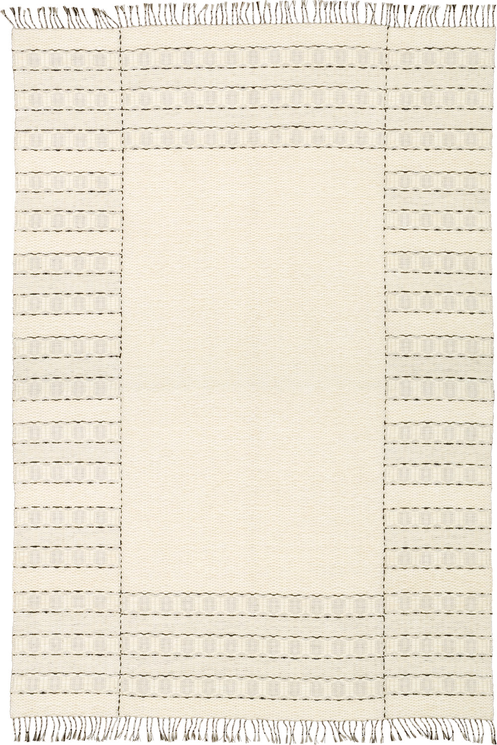 White Stripes Design | Custom Swedish Inspired Carpet | FJ Hakimian | Carpet Gallery in NY