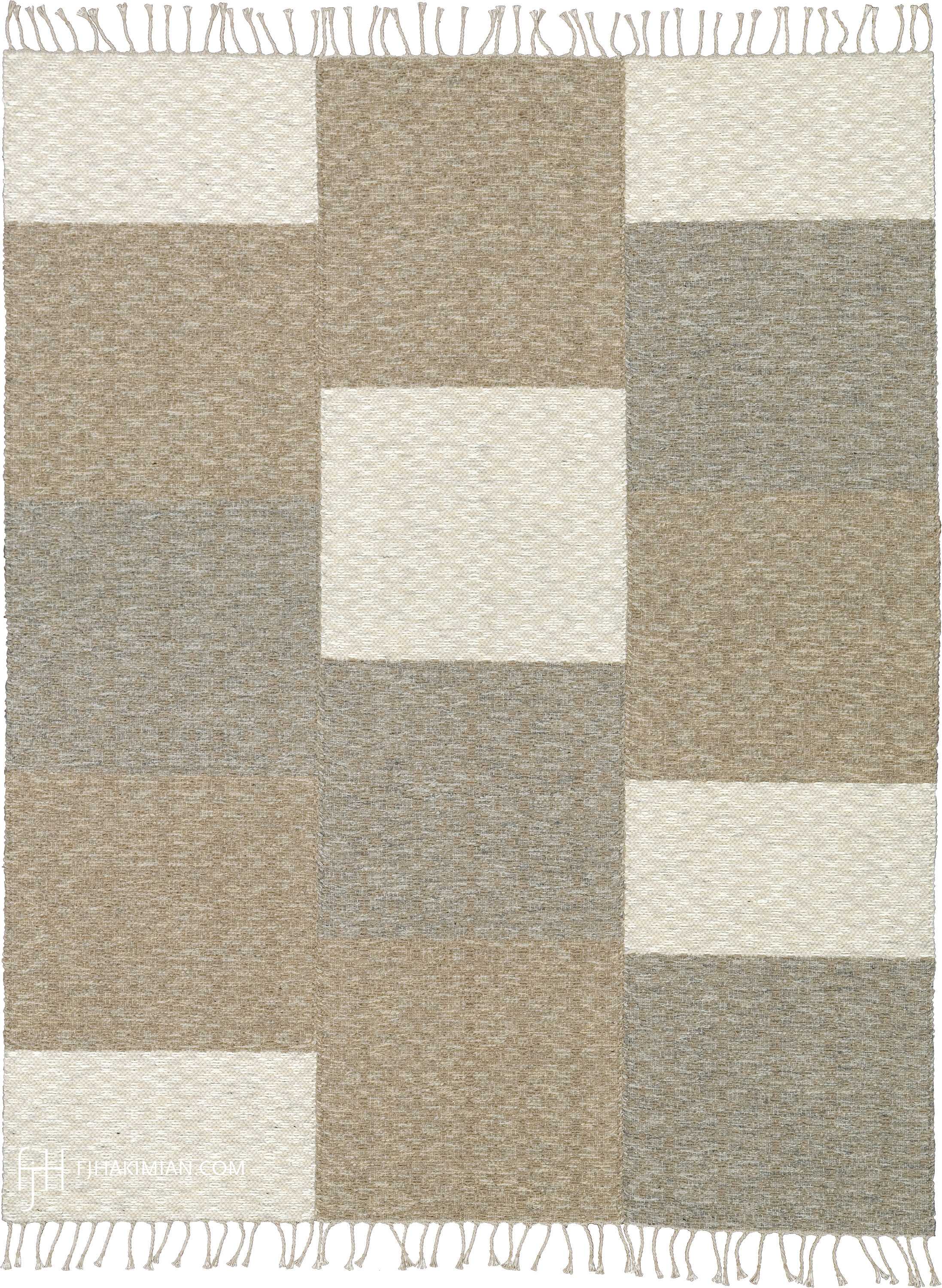 26090 | Shadow Texture Design | Custom Swedish Inspired Rug | FJ Hakimian | Carpet Gallery in NY