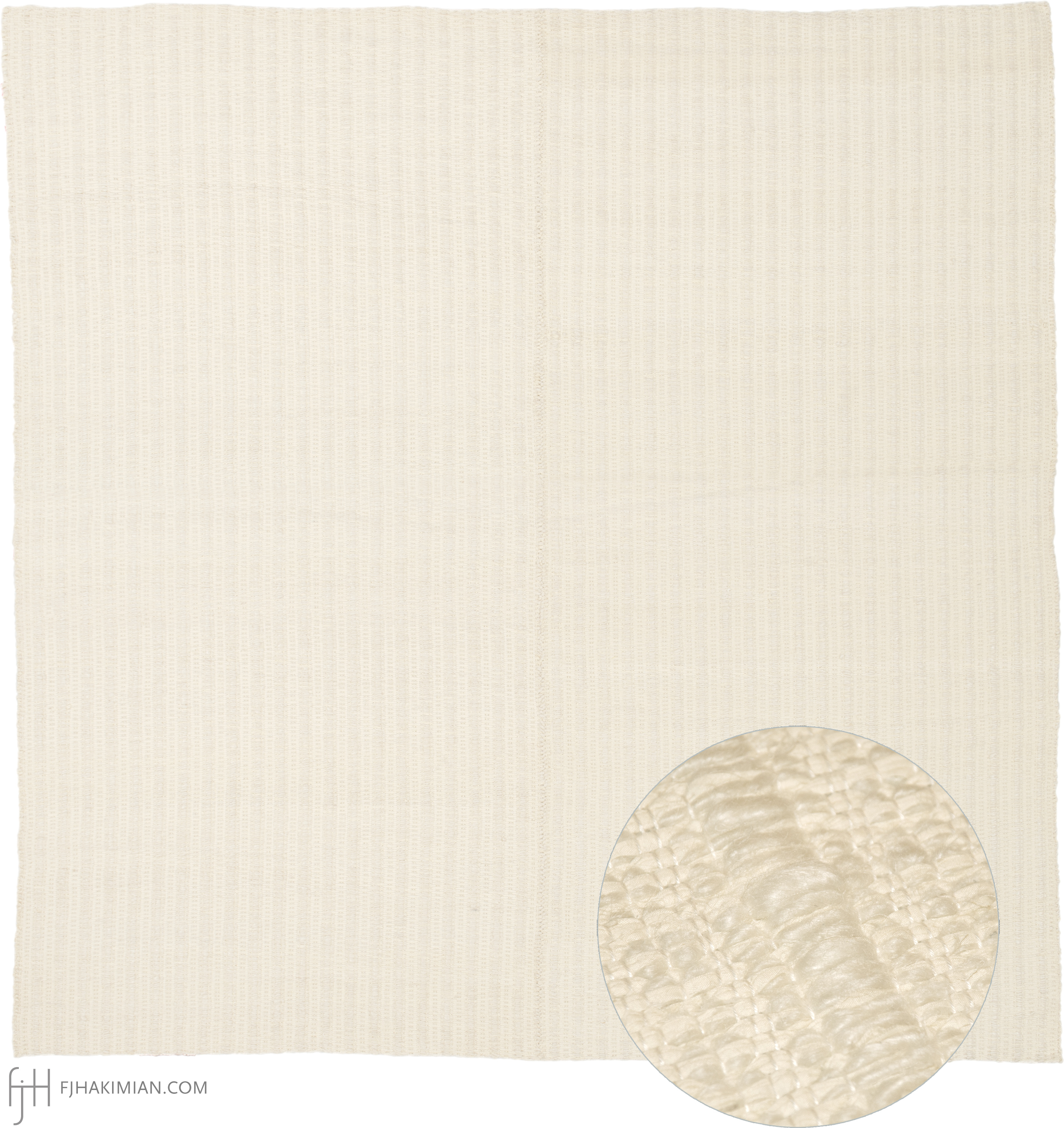 26573 | CS-Twisted Mohair Cotton White | Custom Mohair Carpet | FJ Hakimian | Carpet Gallery in NYC