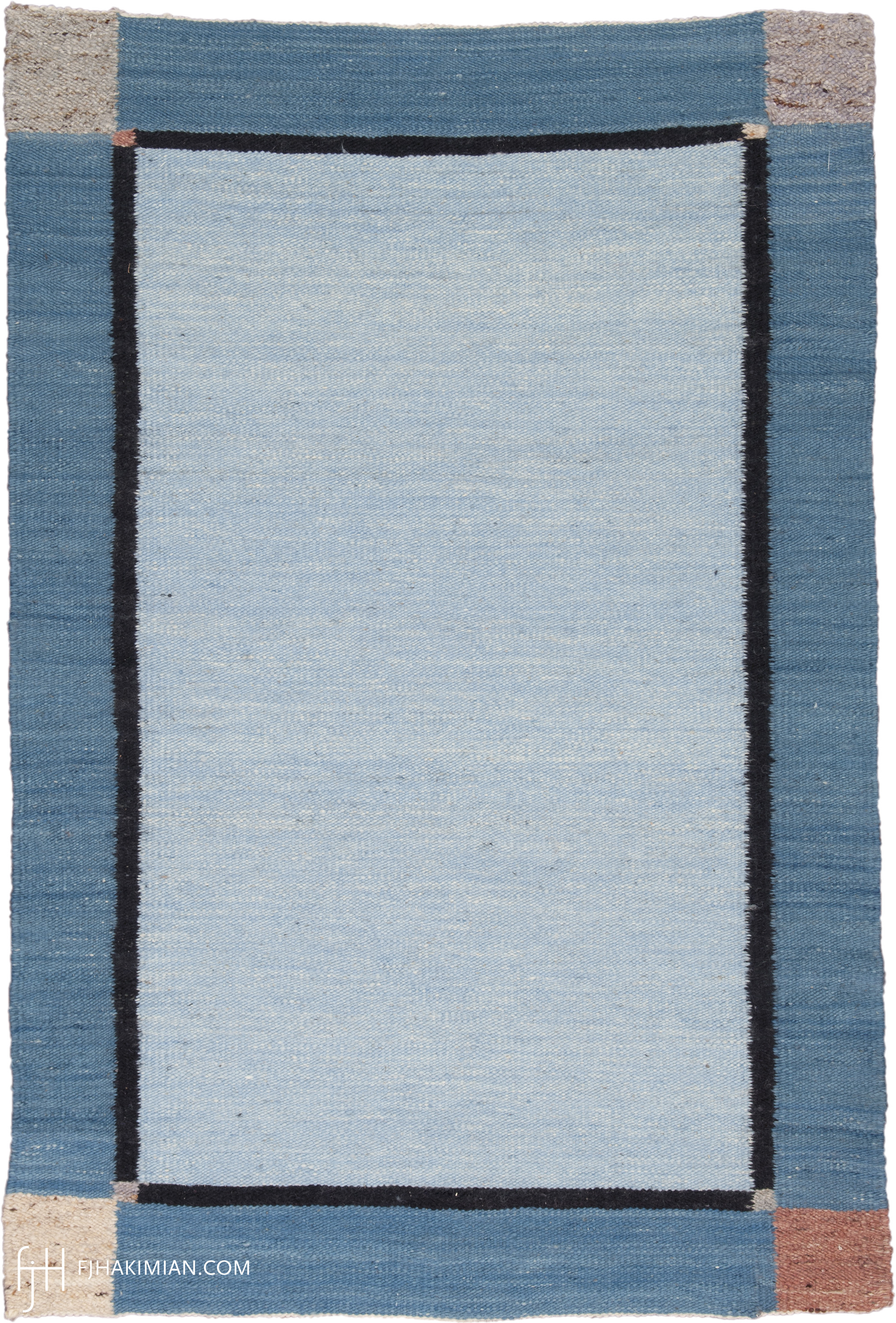 26585 | EBM-Squares Design | Custom Mohair Carpet | FJ Hakimian | Carpet Gallery in NYC