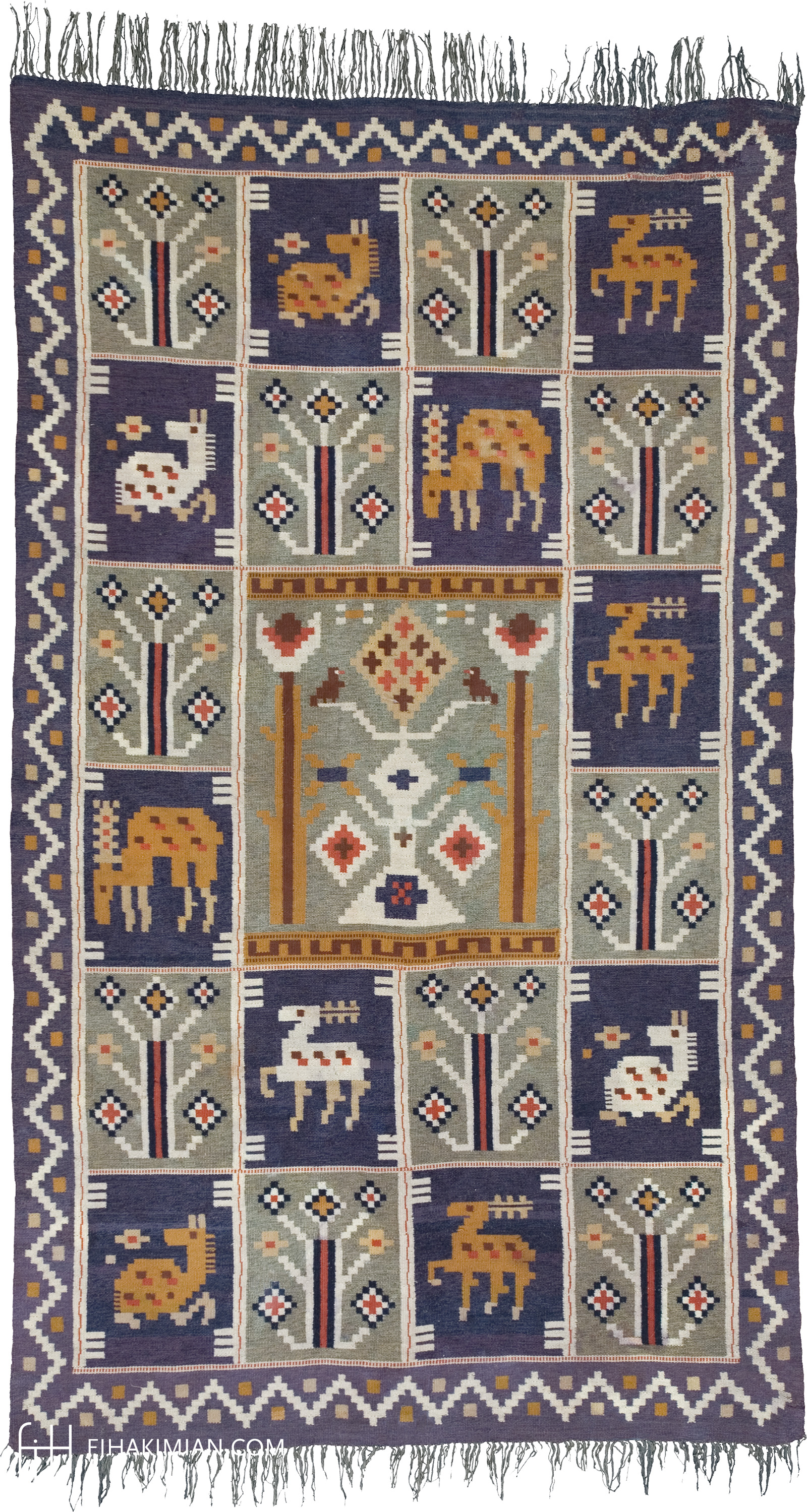 Swedish Vintage Wall Hanging | FJ Hakimian | Carpet Gallery in NYC