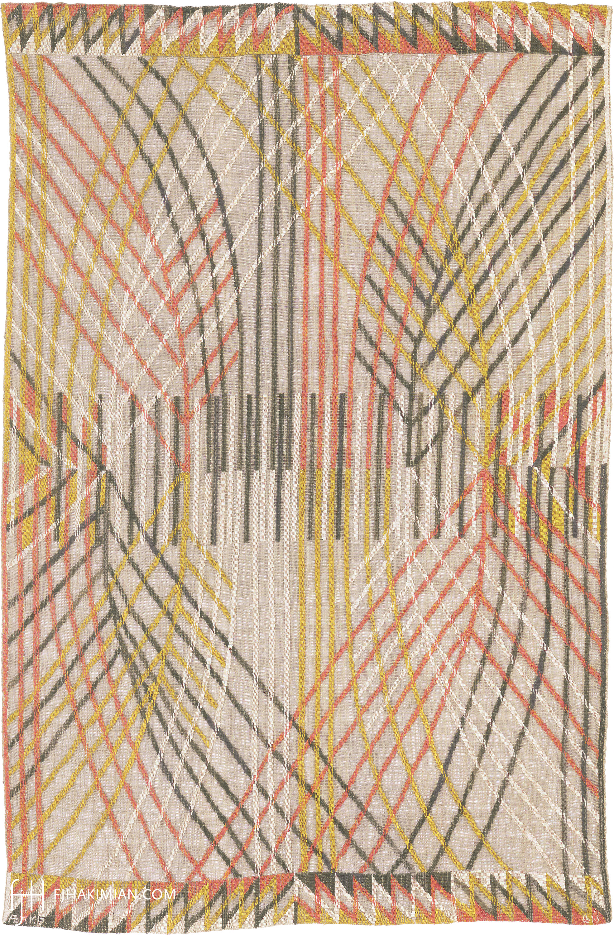 Swedish Vintage Wall Hanging by Barbro Nilsson | FJ Hakimian | Carpet Gallery in NYC