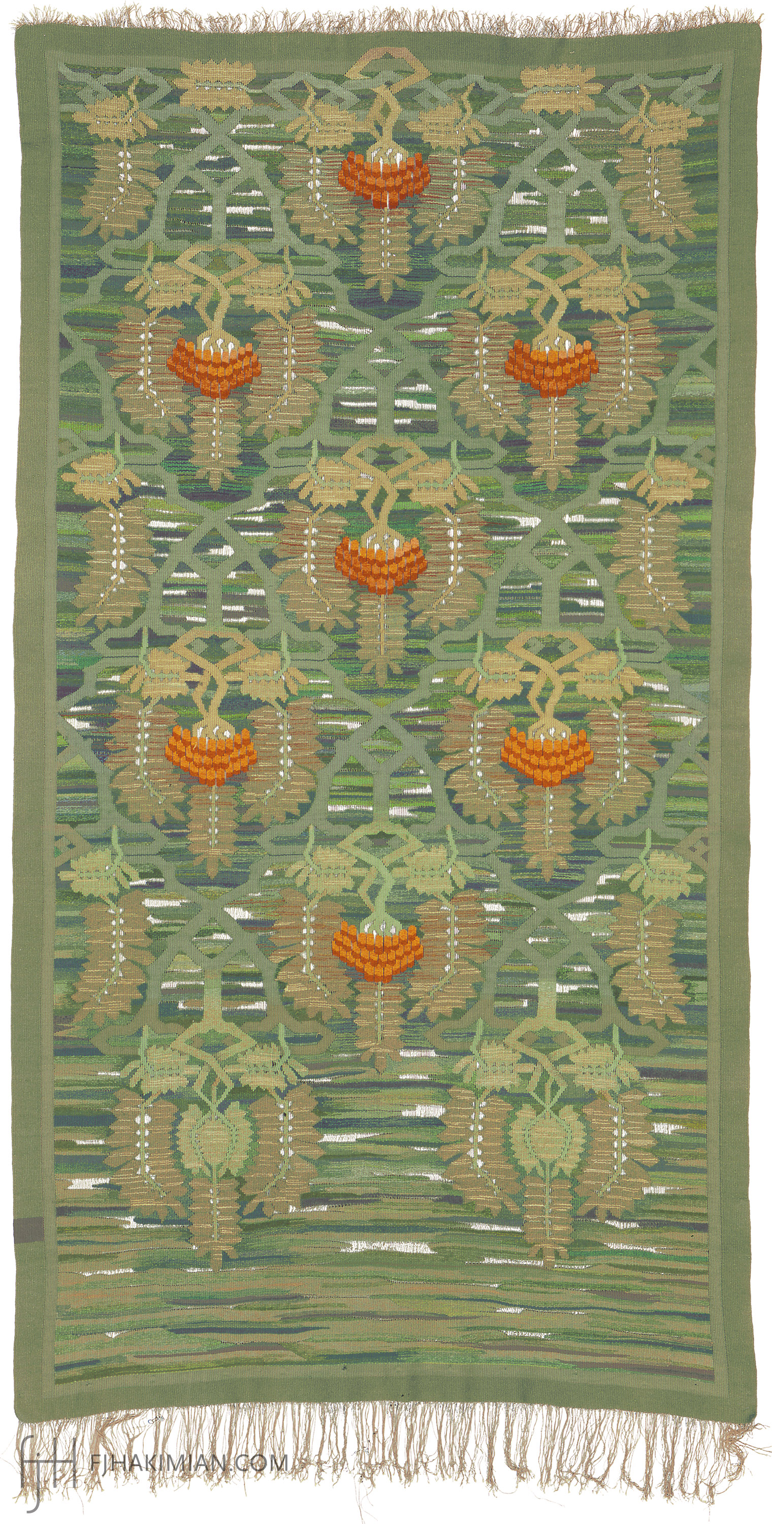 Swedish Vintage Wall Hanging by Frida Hansen | FJ Hakimian | Carpet Gallery in NYC