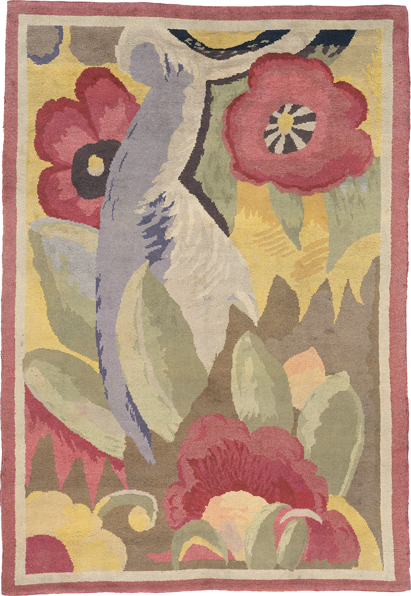Vintage French Savonnerie Art Deco Rug #03127 | FJ Hakimian Carpet Gallery NYC