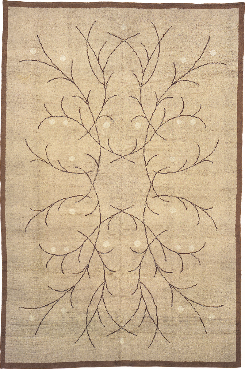 Vintage French Savonnerie Art Deco Rug #03183 | FJ Hakimian Carpet Gallery NYC