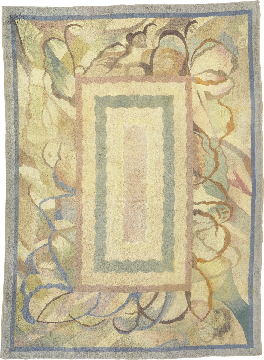 Vintage French Art Deco Rug #03368 | FJ Hakimian Carpet Gallery NYC