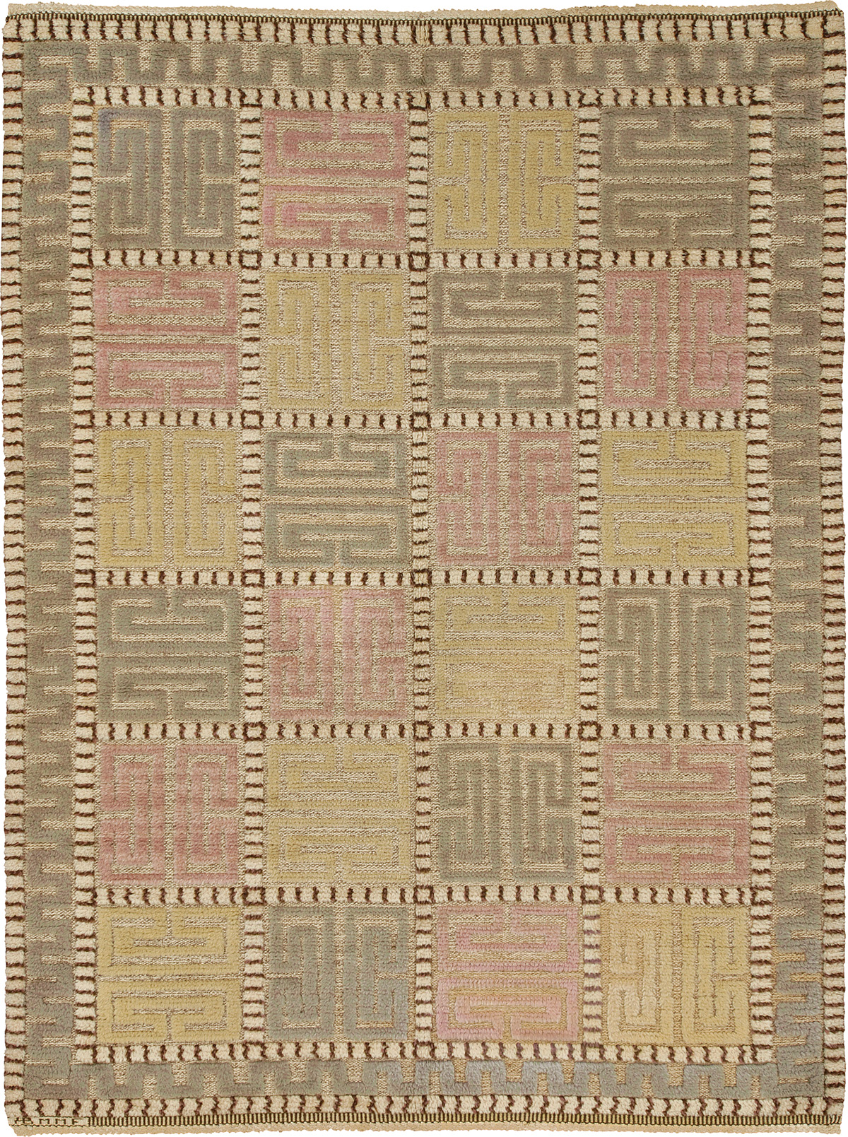 Swedish Pile Rug #03396 | FJ Hakimian