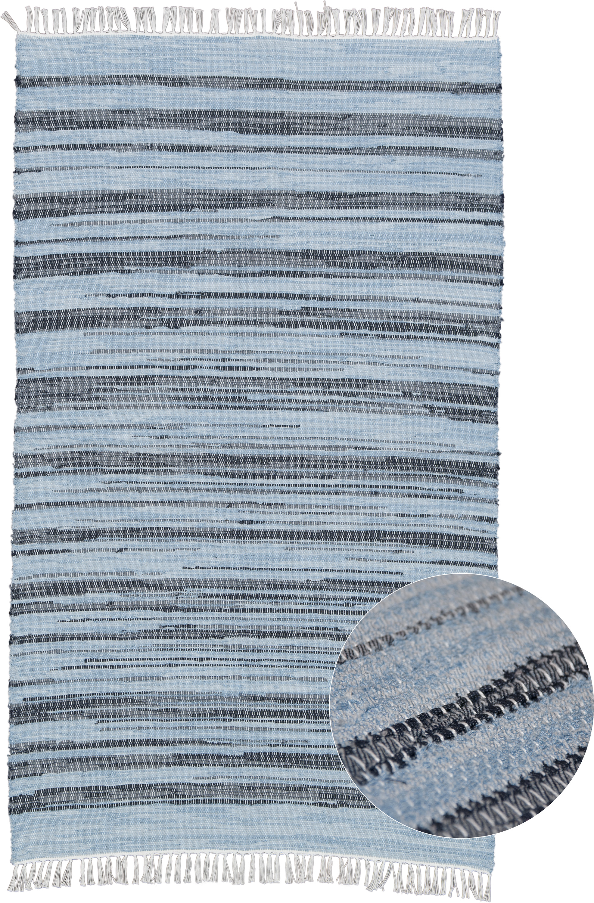 WW-1015 Denim | Custom Sustainable Carpet | FJ Hakimian | Carpet Gallery in NYC