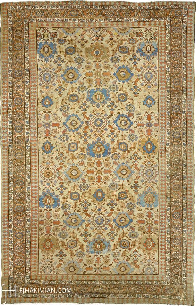 #05046 | Bakshaish Design | Custom Antique Rug | FJ Hakimian | Carpet Gallery in NY