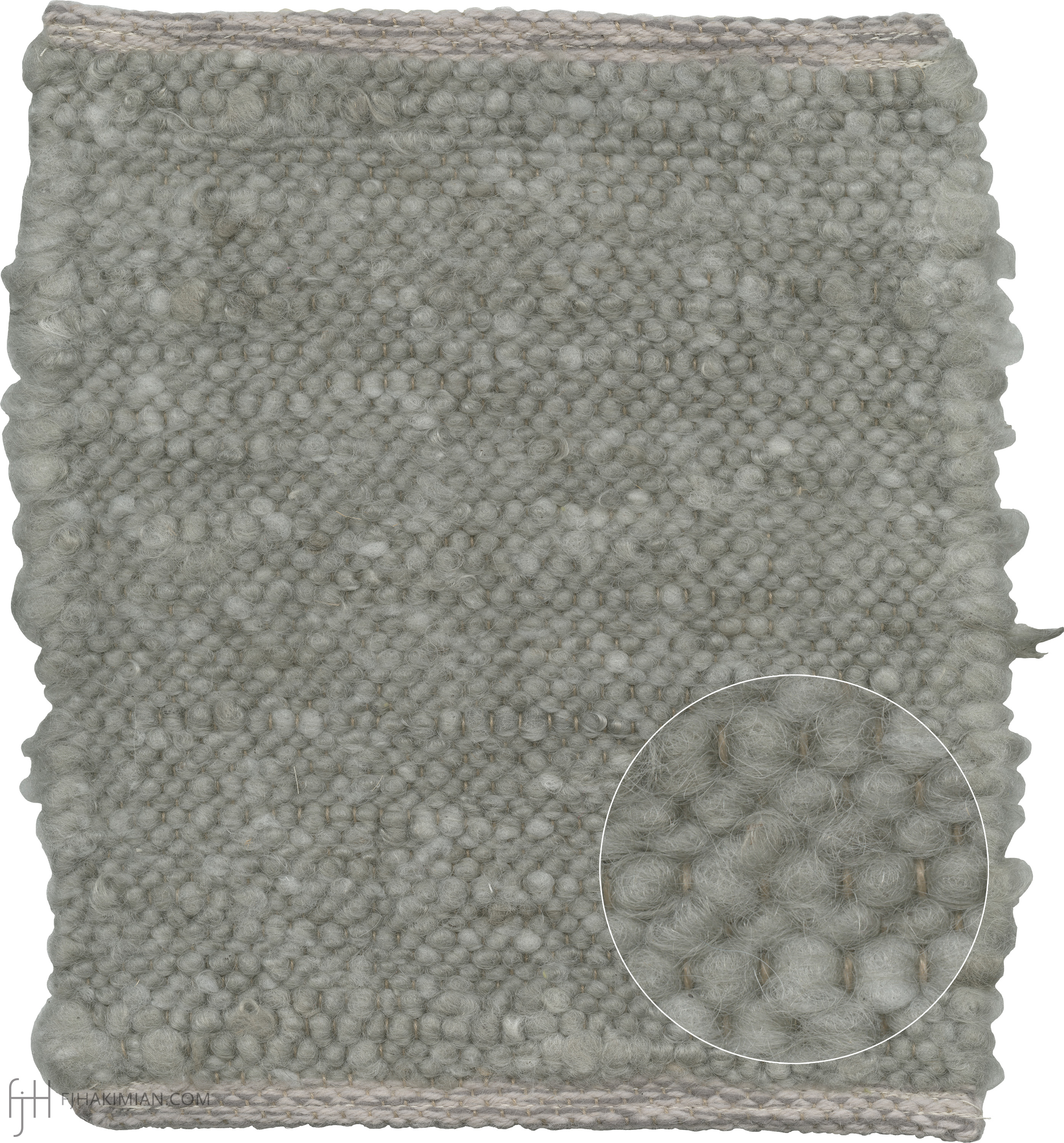 57485 | HH-Mohair (Singen) Design | Custom Mohair Carpet | Gray Rug | FJ Hakimian | Carpet Gallery in NYC