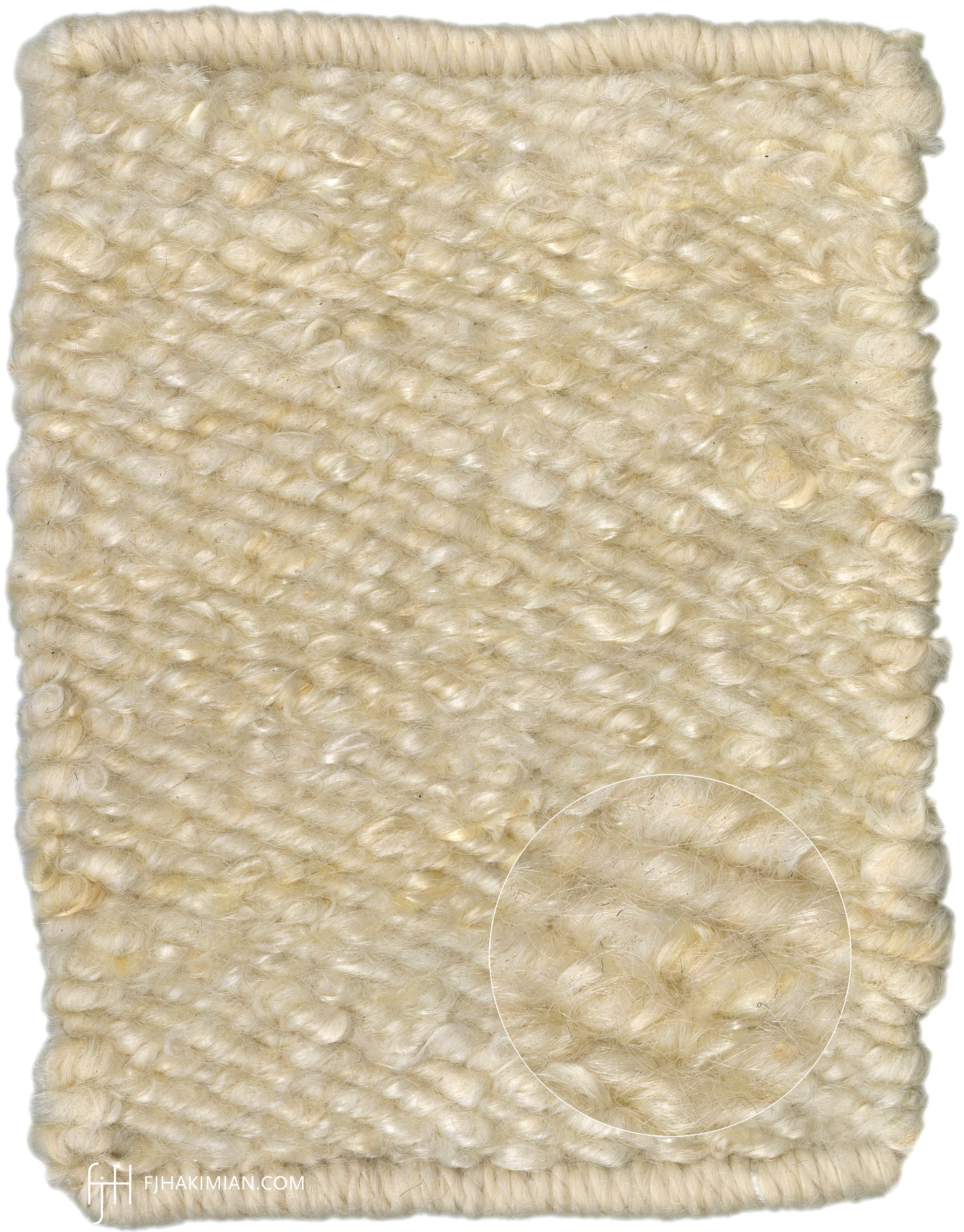 77811 | KL Pearl Mohair Design | Custom Mohair Carpet | FJ Hakimian | Carpet Gallery in NYC