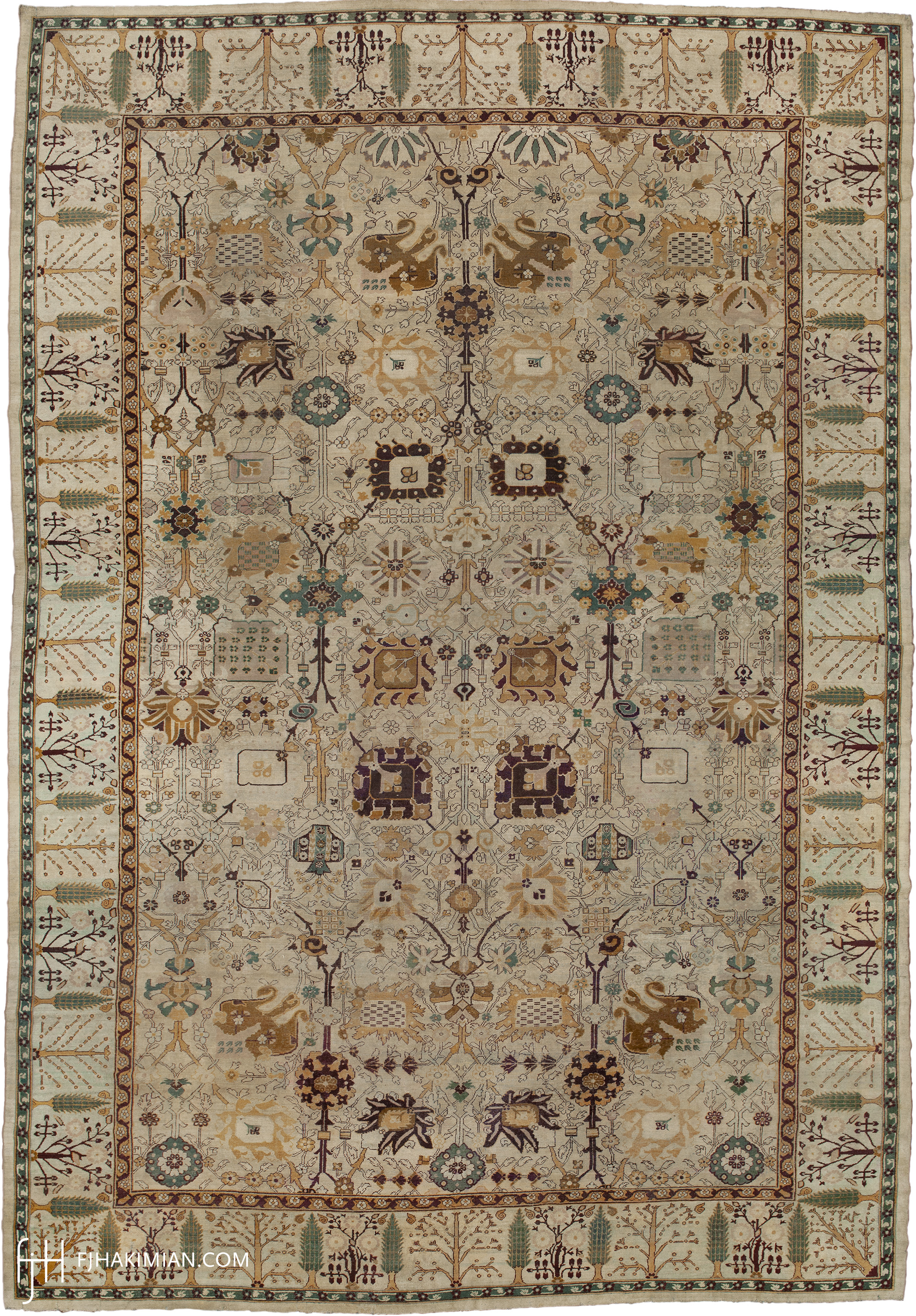 Agra Rug #09098 | FJ Hakimian