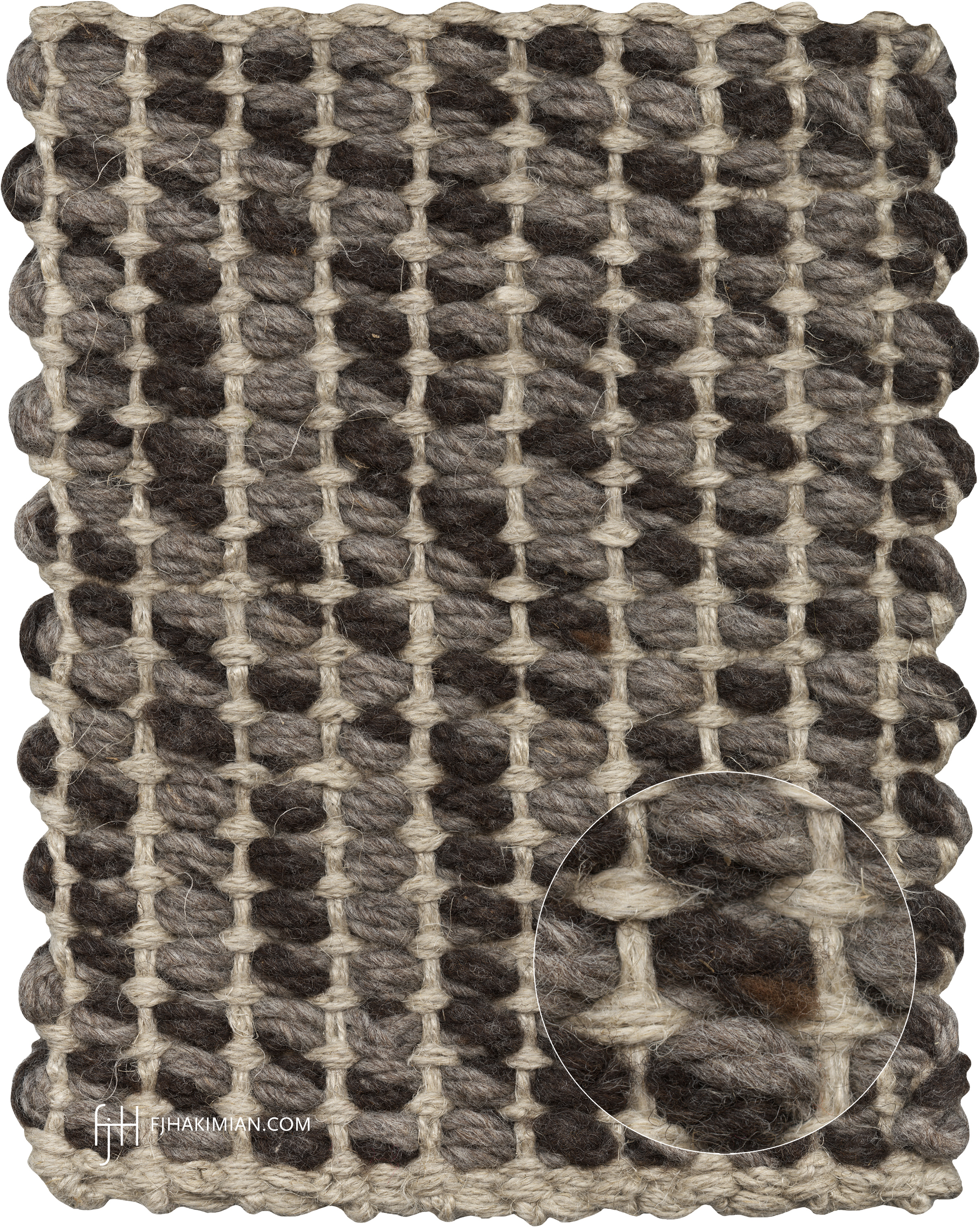 AN-Zapallar DarkGray Wool | Custom South American Carpet | FJ Hakimian | Carpet Gallery in NYC