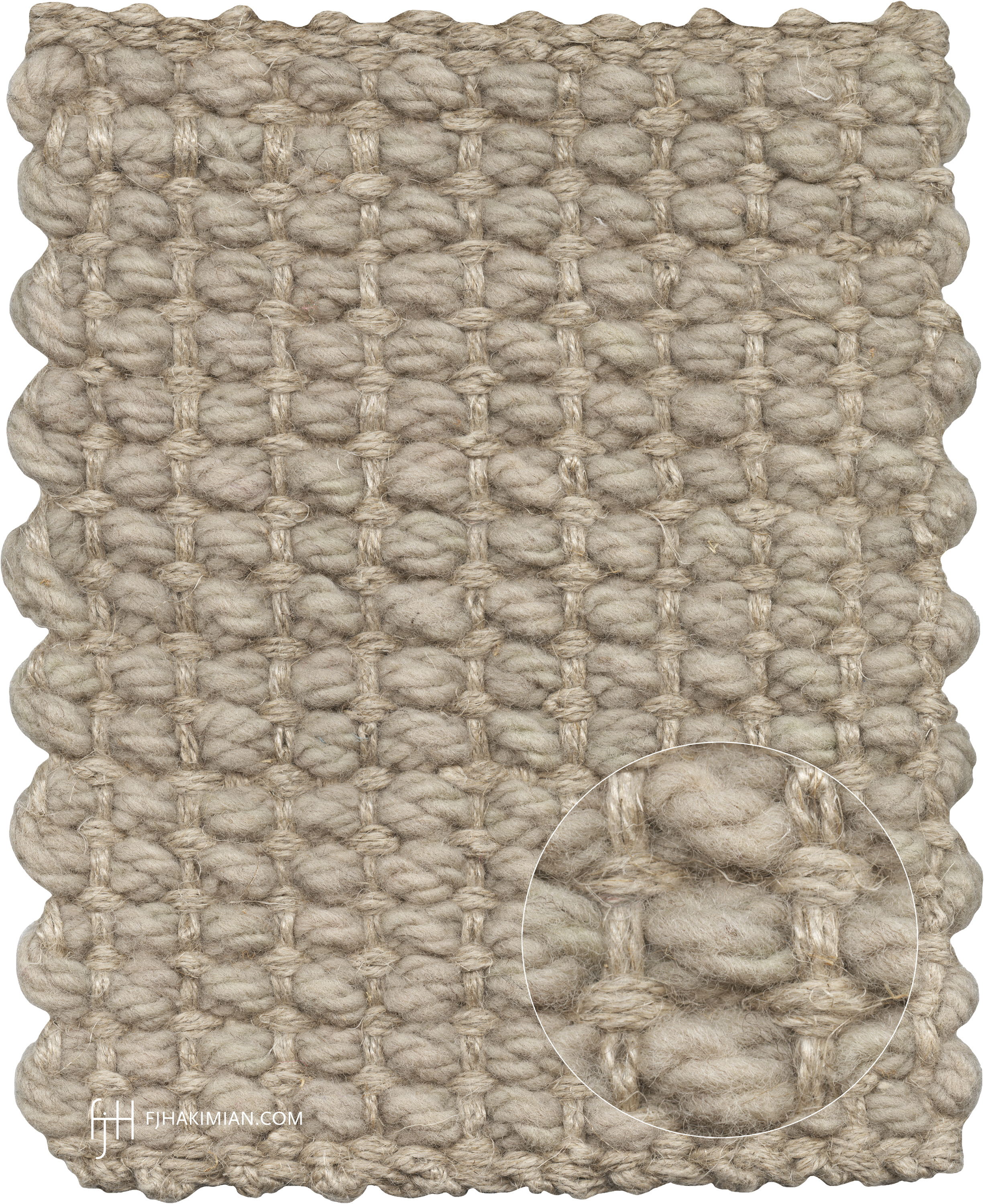 AN-Zapallar Light Gray Wool | Custom South American Carpet | FJ Hakimian | Carpet Gallery in NYC