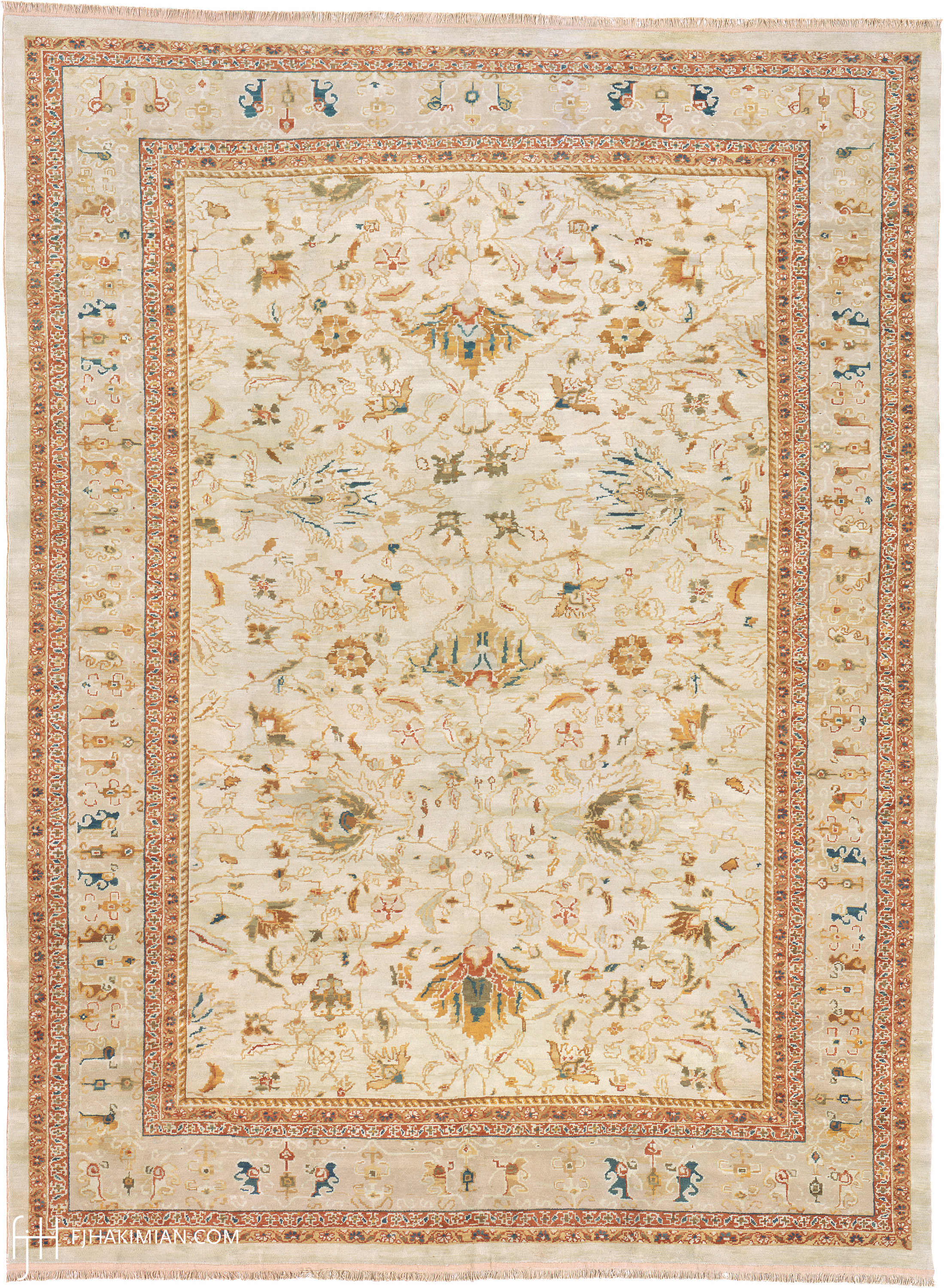 Custom Afternoon Rose Design | FJ Hakimian | Carpet Gallery in NY