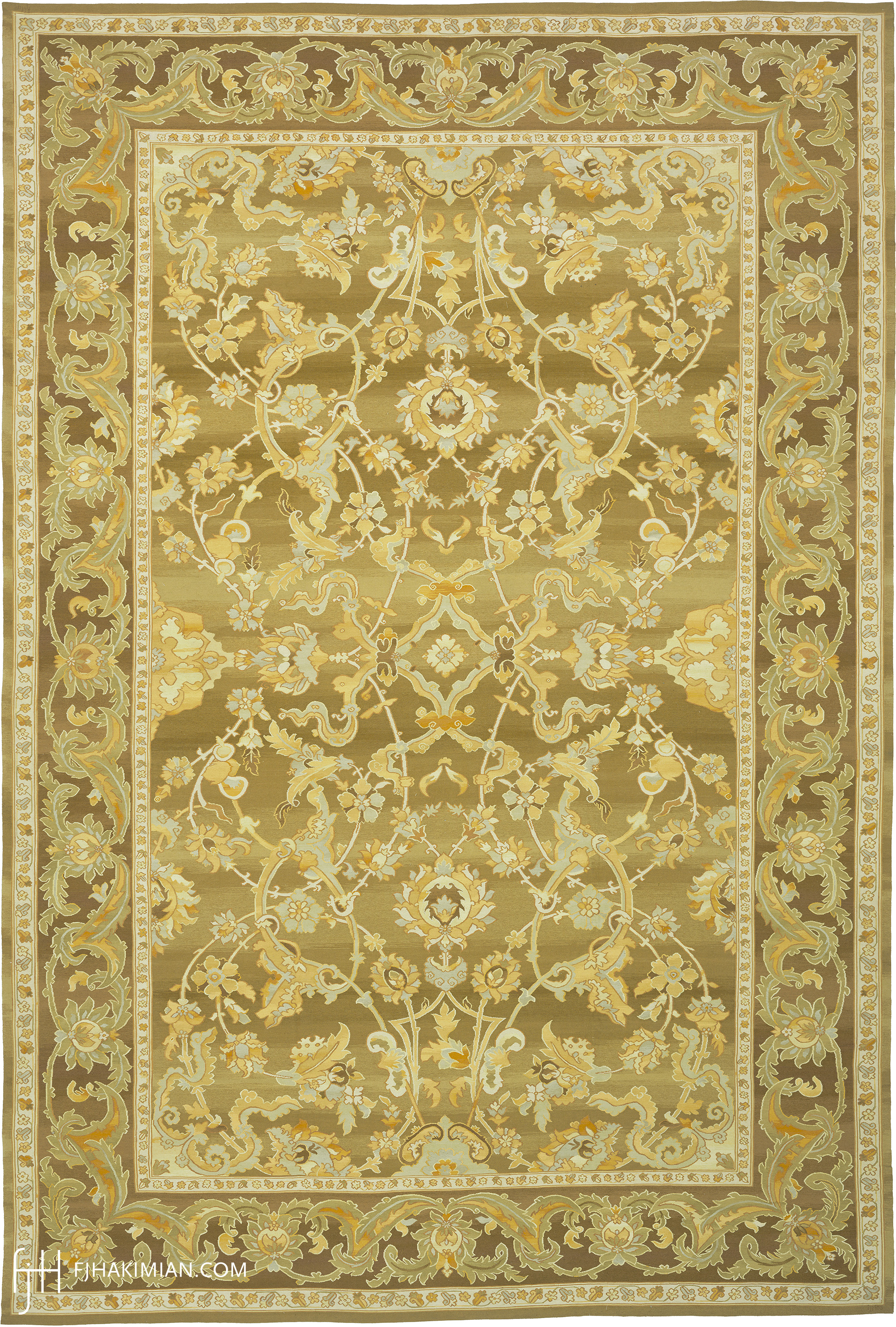 Autumn Meadow Design | Custom Traditional Carpet | FJ Hakimian | Carpet Gallery in NY