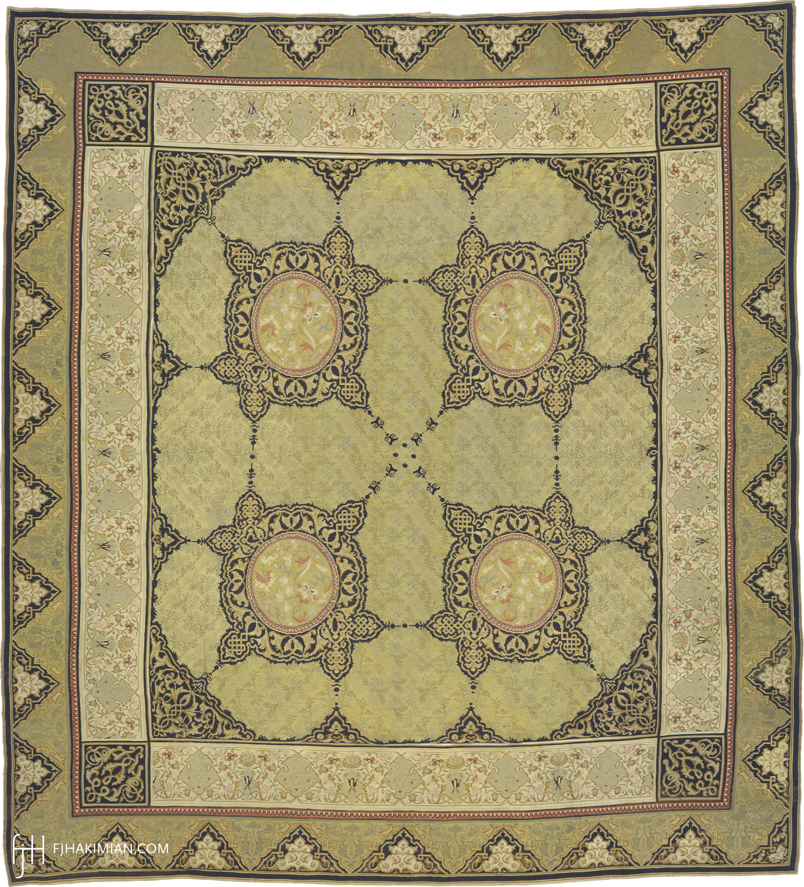 Custom Balkan II Design | FJ Hakimian | Carpet Gallery in NY