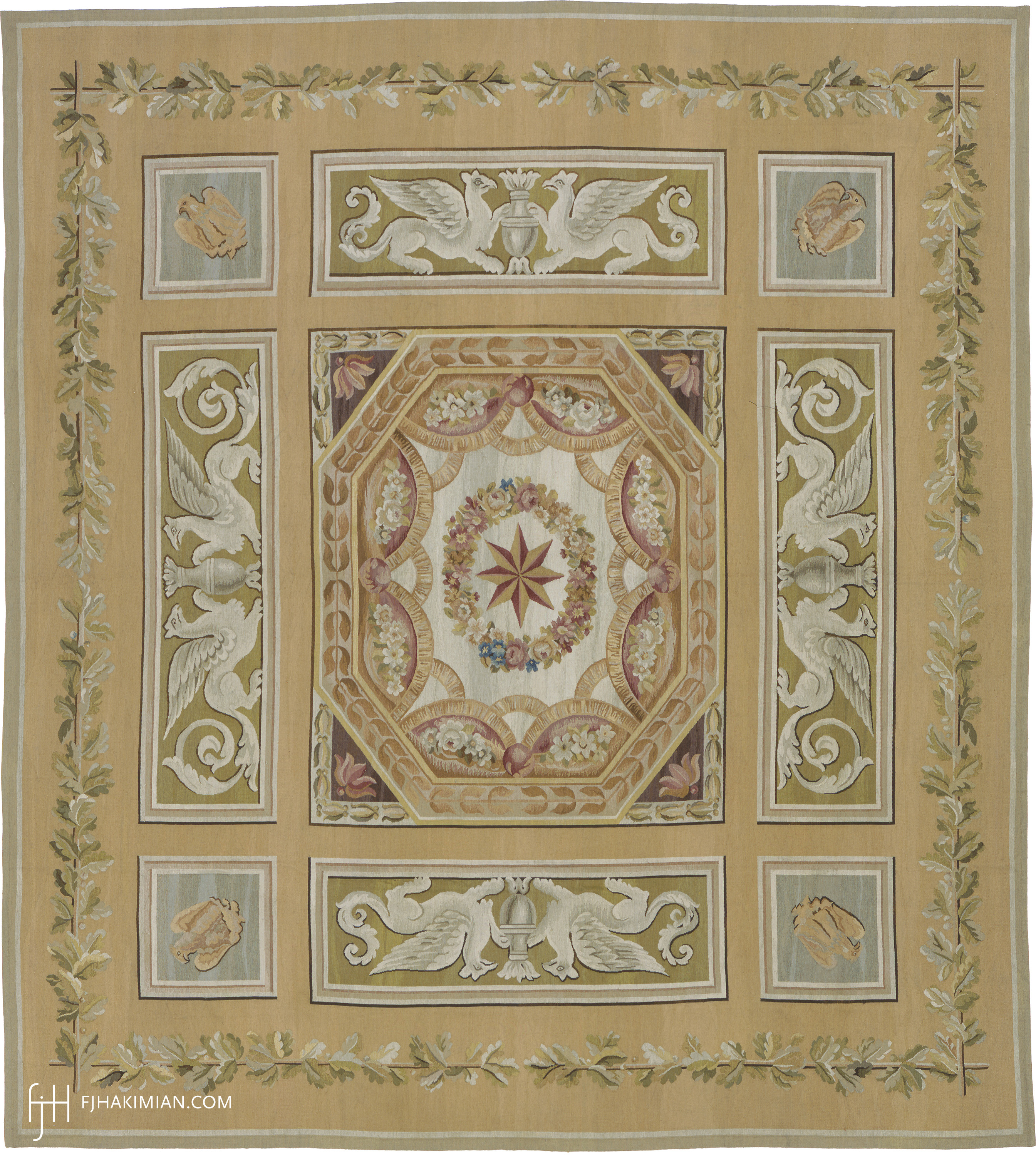 Directorie Aubusson Design | Custom Traditional Carpet | FJ Hakimian | Carpet Gallery in NY