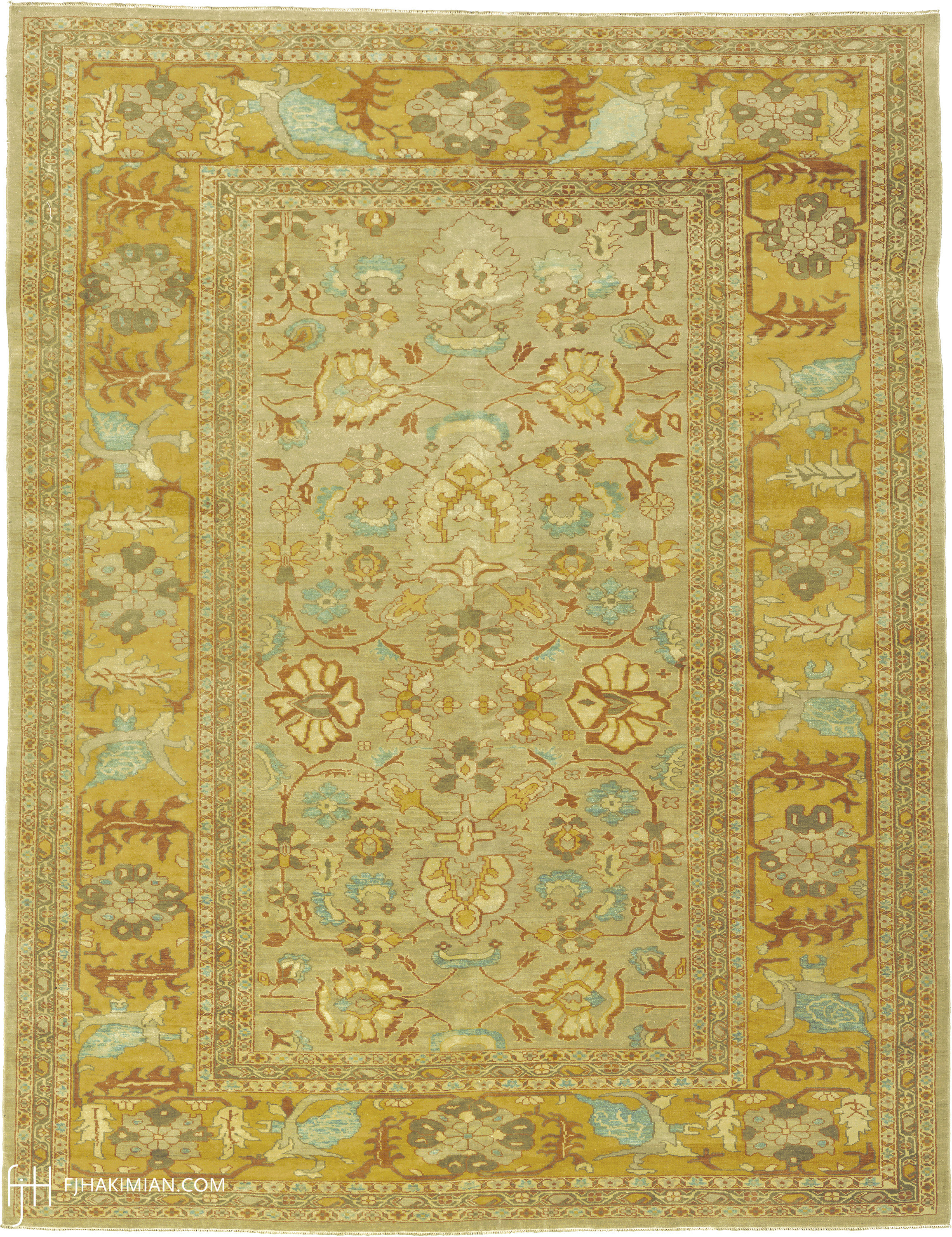 Orchid Design | Custom Traditional Carpet | FJ Hakimian | Carpet Gallery in NY