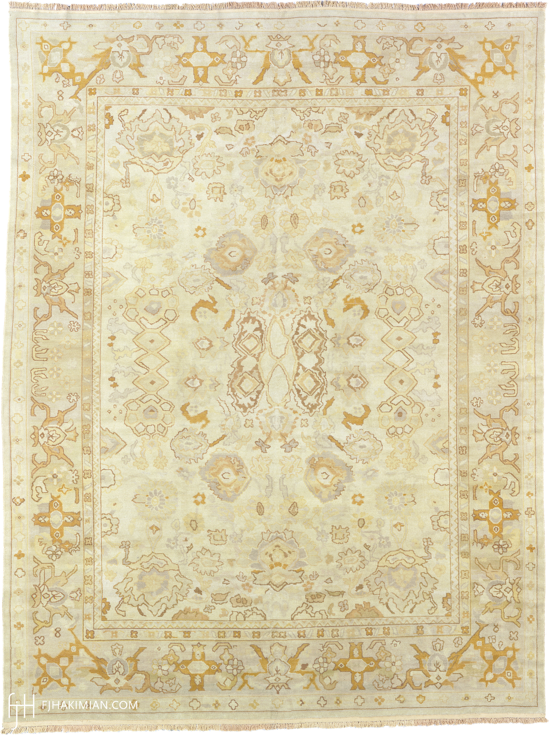 Oushak Design | Custom Traditional Carpet | FJ Hakimian | Carpet Gallery in NY