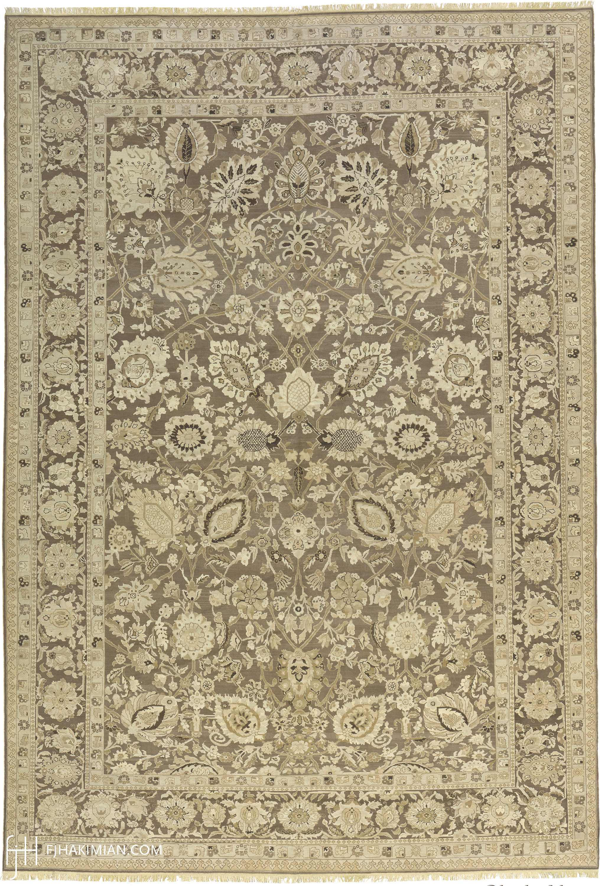 Shah Abus Design | Custom Traditional Carpet | FJ Hakimian | Carpet Gallery in NY