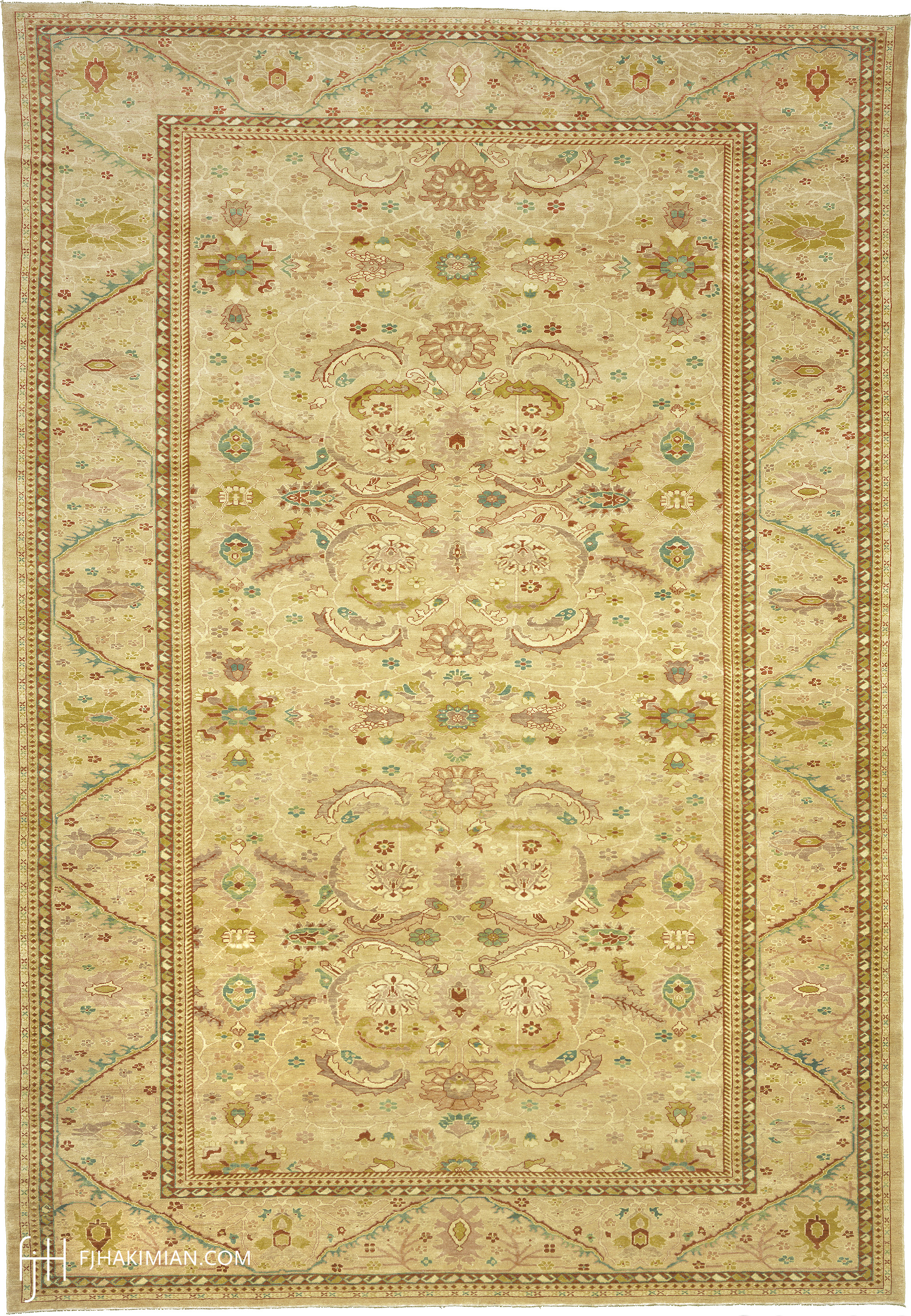 Sultanabad Design | Custom Traditional Carpet | FJ Hakimian | Carpet Gallery in NY
