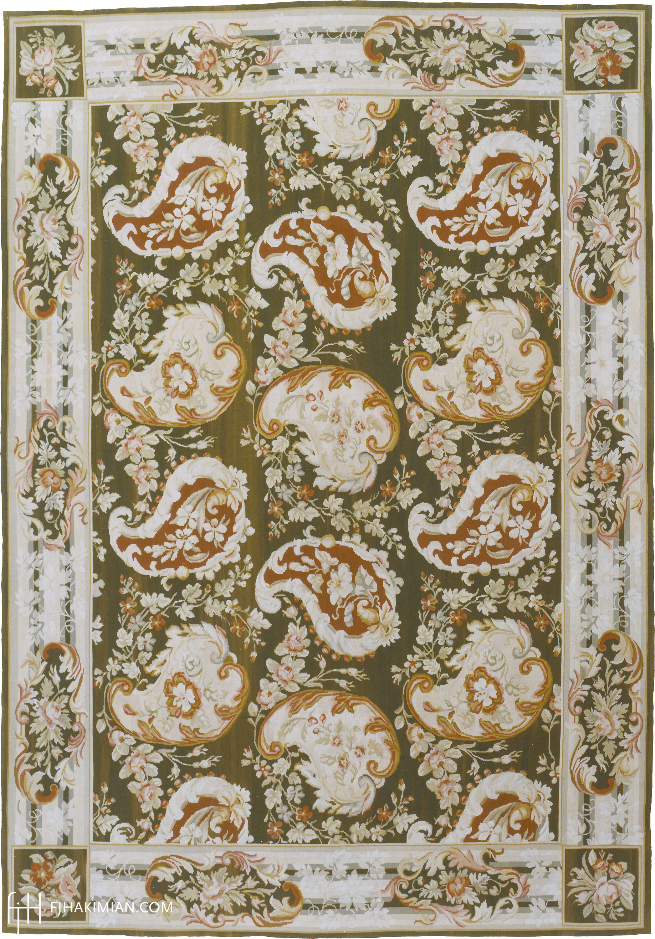 Valentino Design | Custom Traditional Carpet | FJ Hakimian | Carpet Gallery in NY