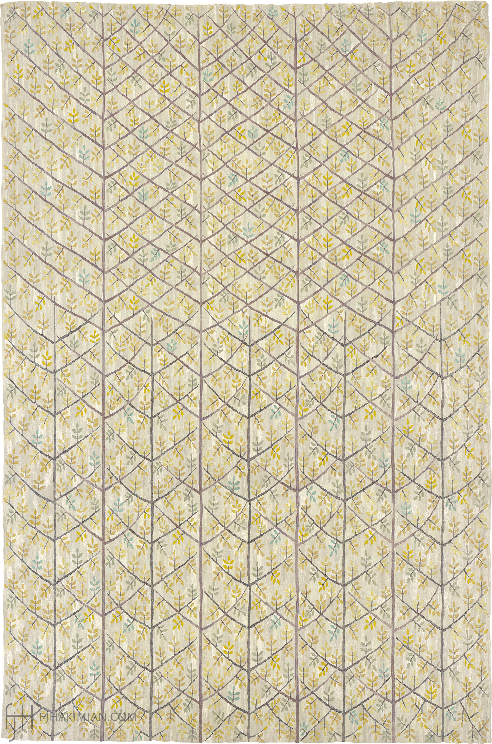 Flax Design | Custom Swedish Flat Weave Carpet and Wall Hanging | FJ Hakimian | Carpet Gallery in NY