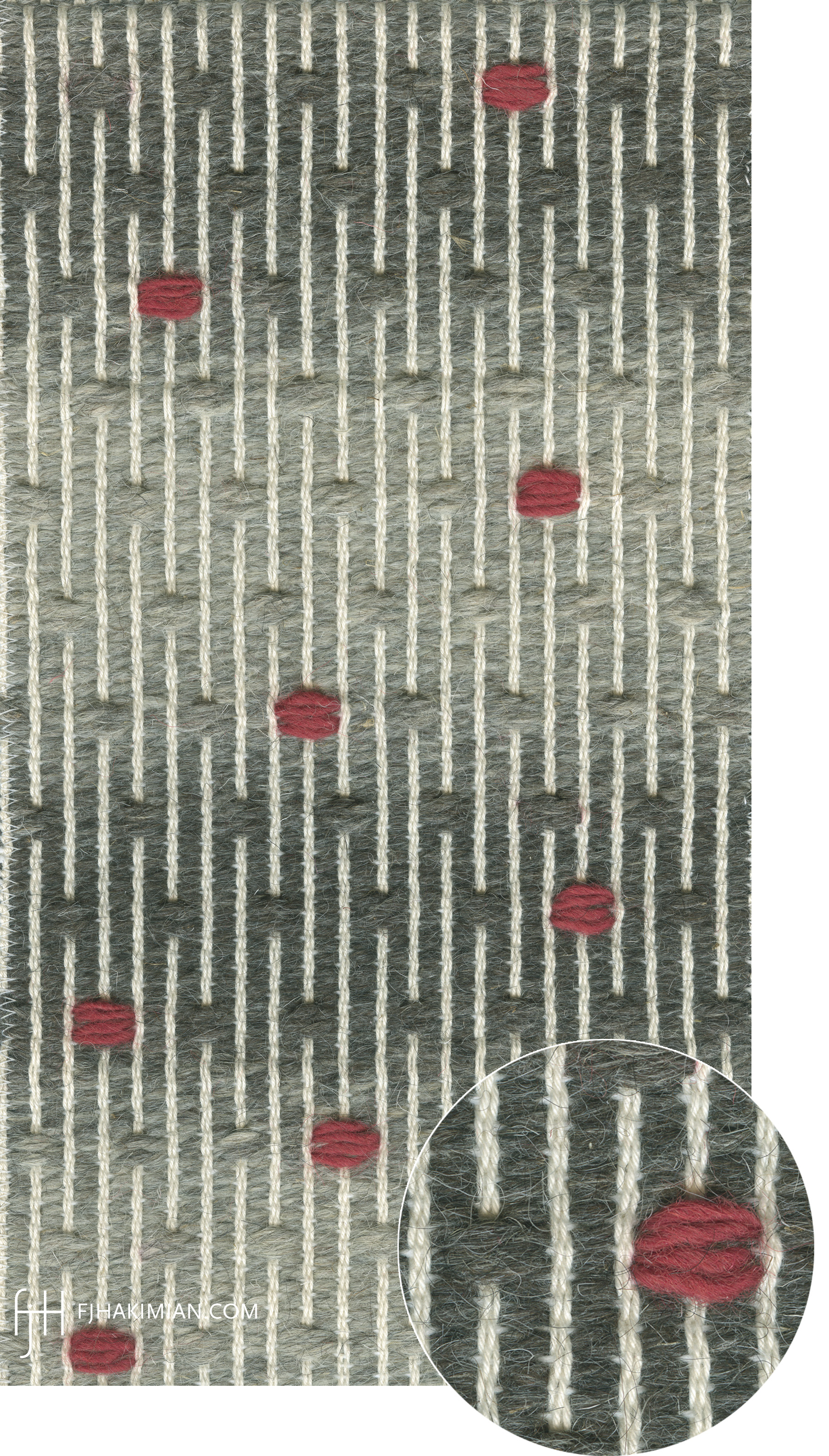 IF-106 Red Design | Custom Sardinian Carpet | FJ Hakimian | Carpet Gallery in NYC