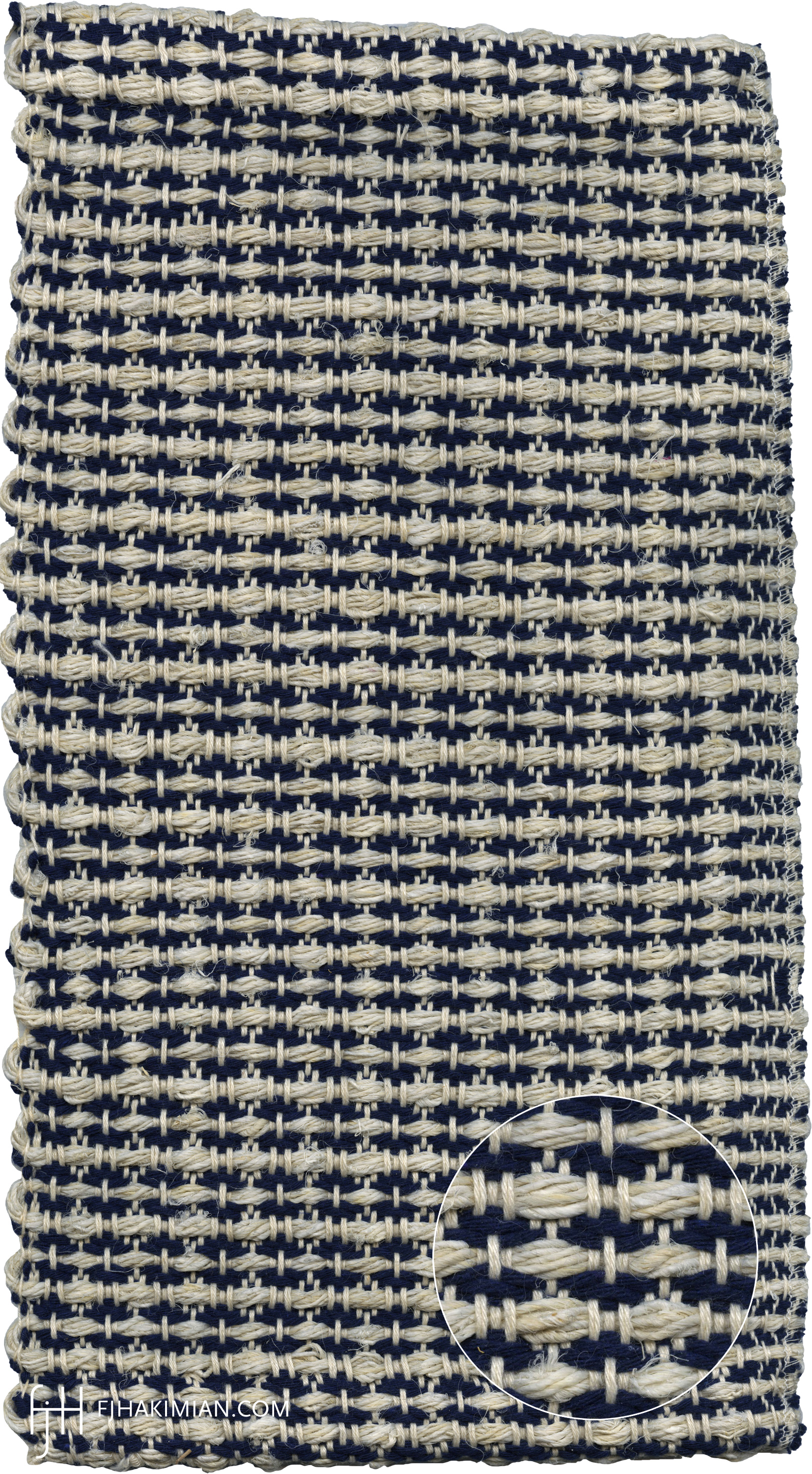 IF-Sardinian-Cotton-Bleached Hemp-Mat Sample1-FJ Hakimian