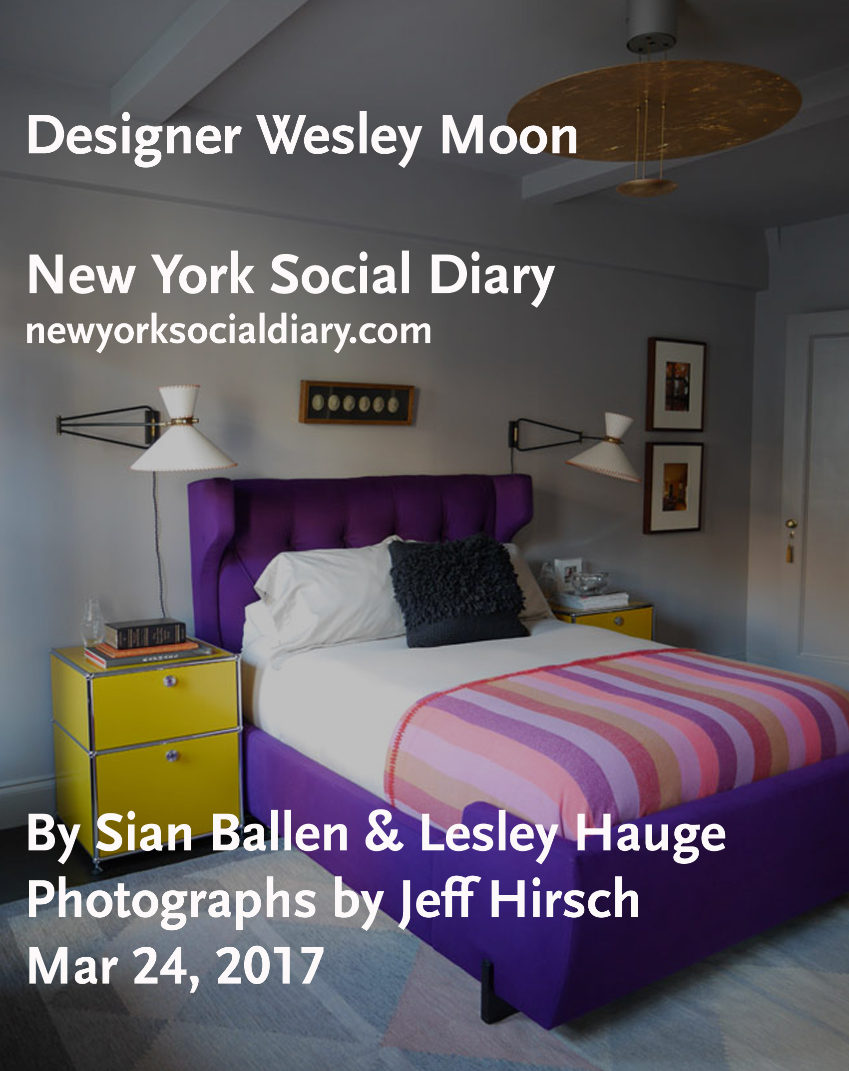New York Social Diary Wesley Moon