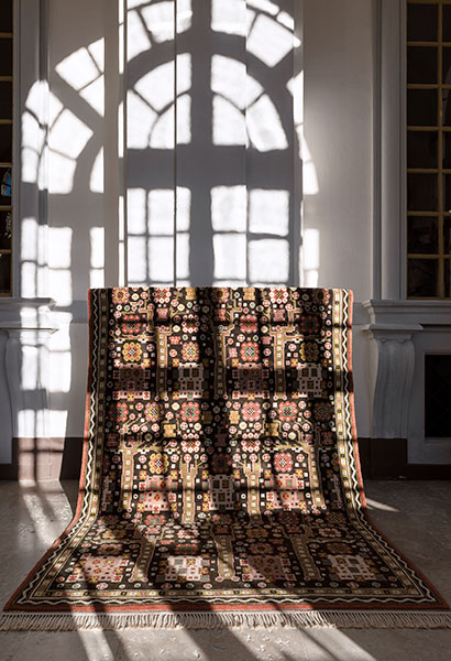 A selection of Märta Måås-Fjetterström's rugs from the Royal Collections