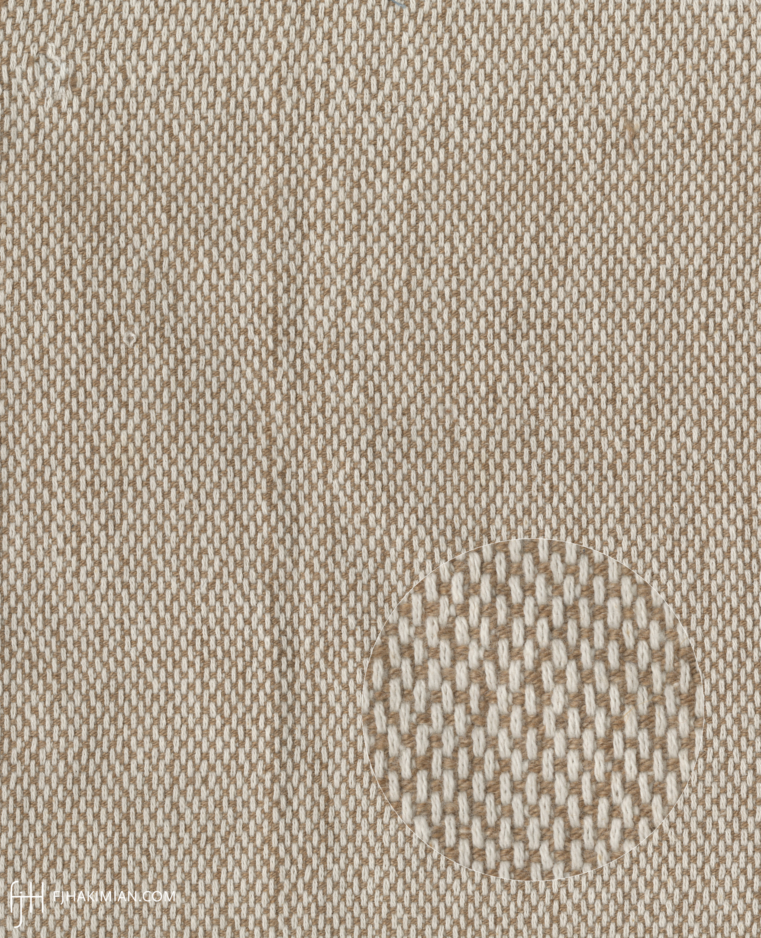 Upholstery Fabric WY-09 Brown Bone | FJ Hakimian