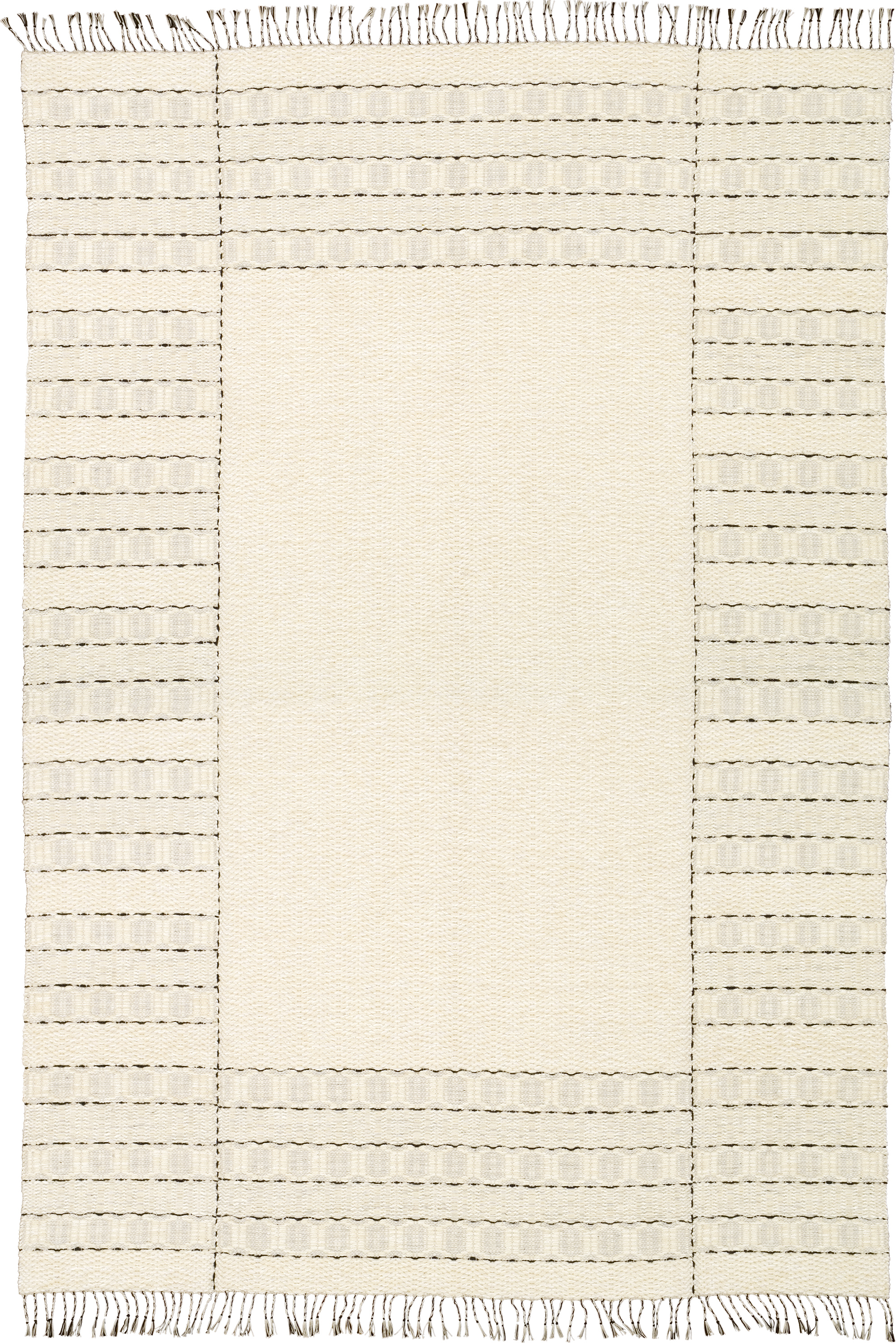 White Stripes Design | Custom Swedish Carpet | FJ Hakimian | Carpet Gallery in NY