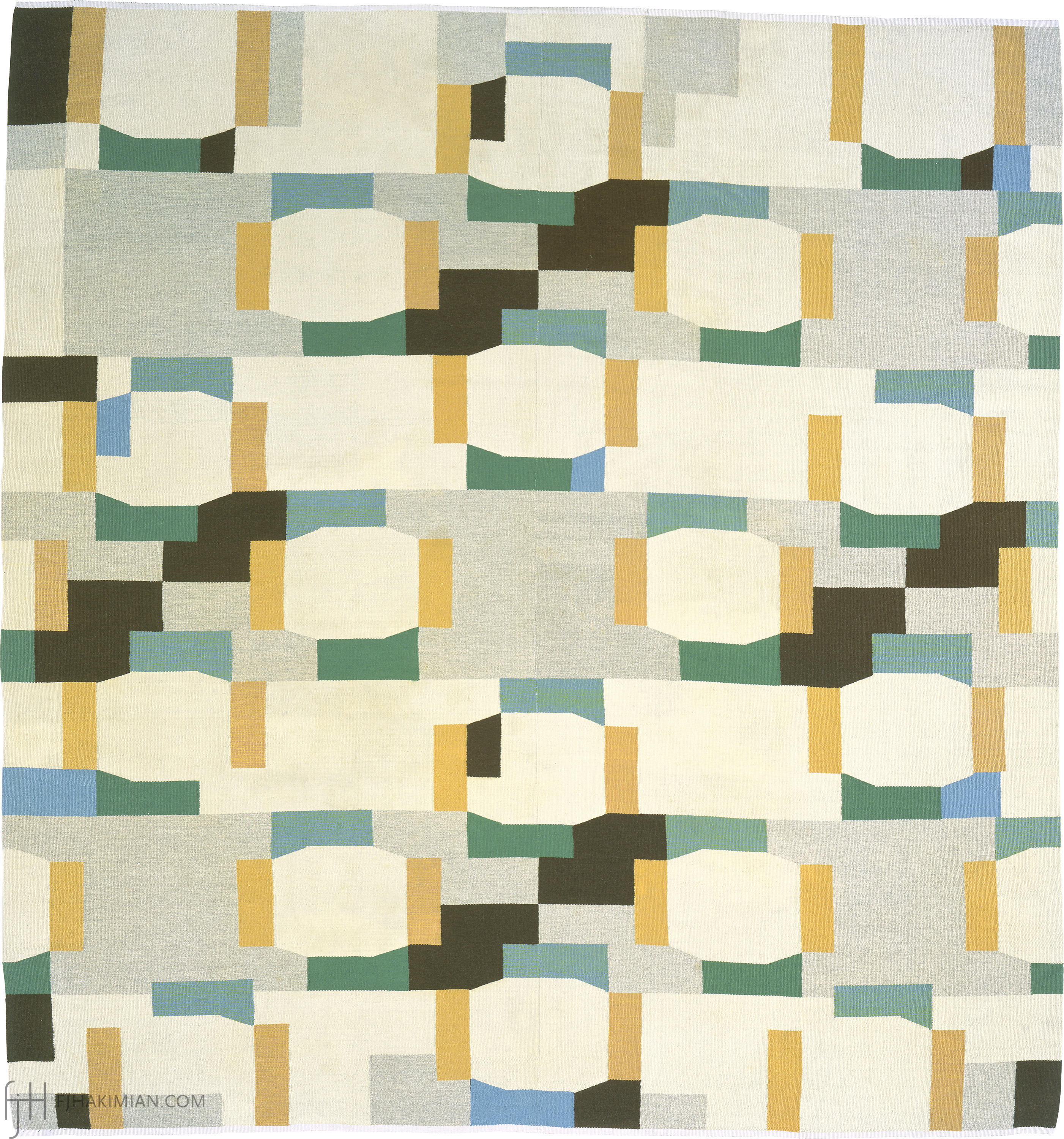 Bond Design | Custom Swedish Flat Weave Carpet | FJ Hakimian | Carpet Gallery in NY